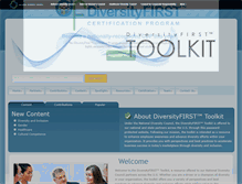 Tablet Screenshot of diversityfirsttoolkit.org